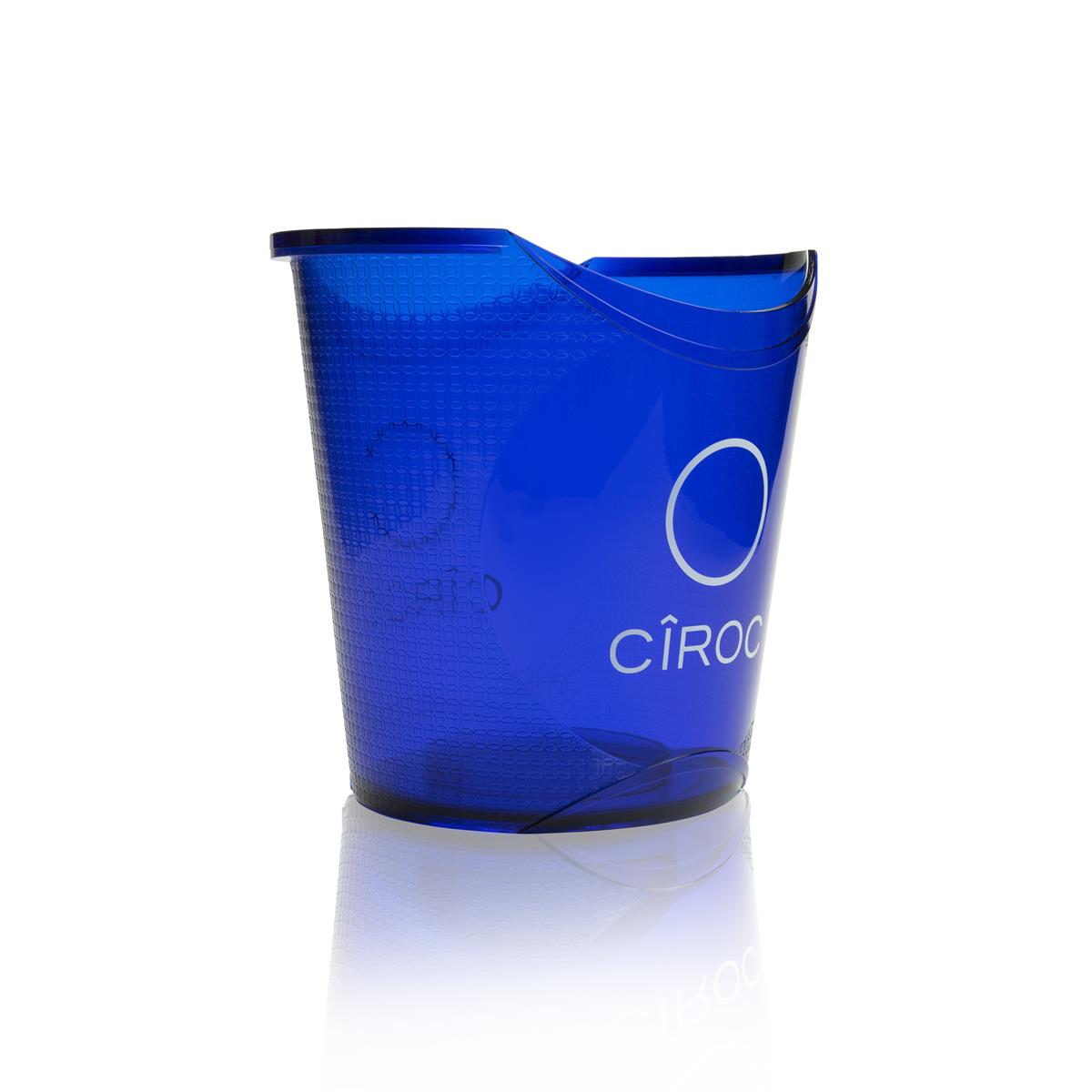 Ciroc Vodka Flaschenkühler Eiswürfelbehälter Single blau Le Blue – Ansicht 2