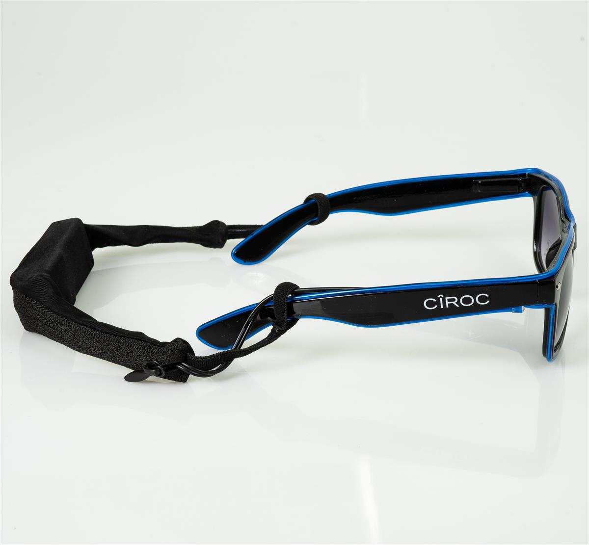 Ciroc Vodka Sonnenbrille LED mit blauem Rahmen Sommer Sonne – Ansicht 4