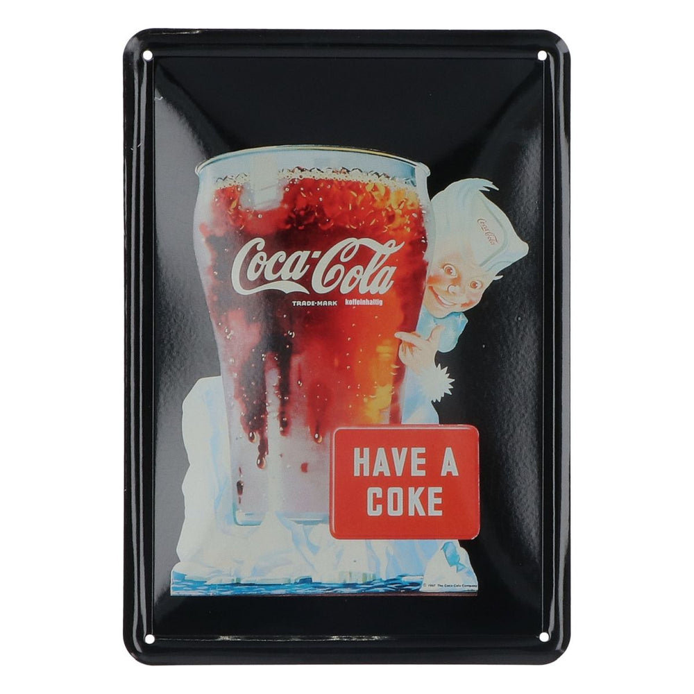 Coca Cola Blechschild 15x10cm Werbeschild Have a Coke Wand Deko Merch Werbung