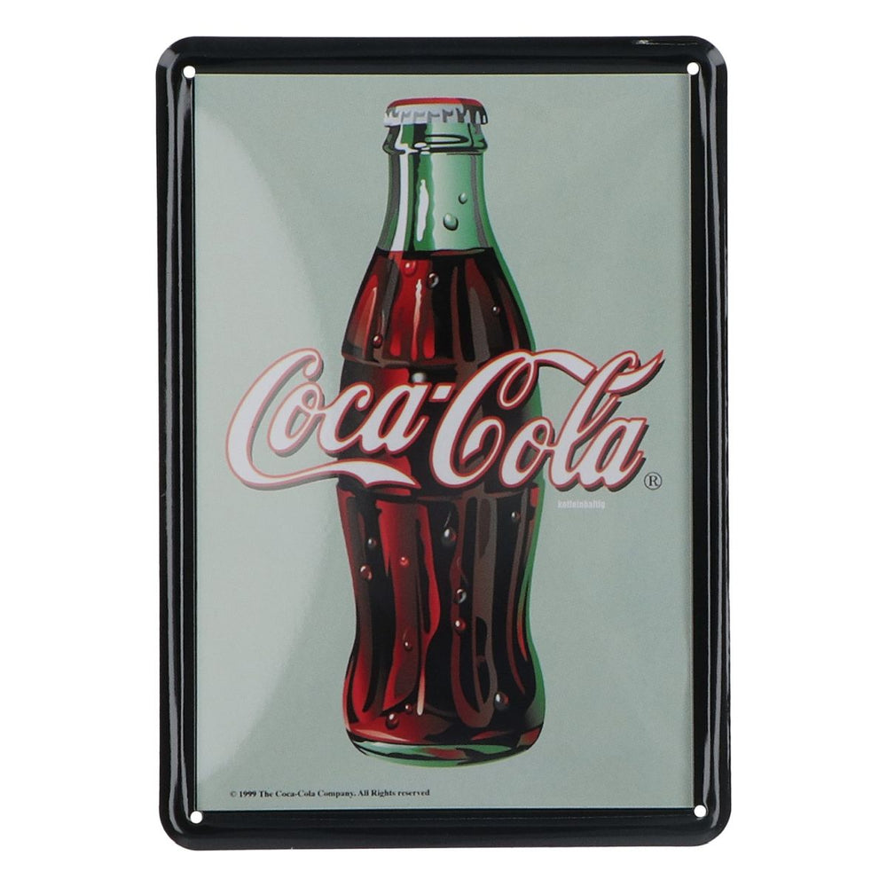 Coca Cola Blechschild 15x10cm Werbeschild Werbung Wand Dekoration Merchandise