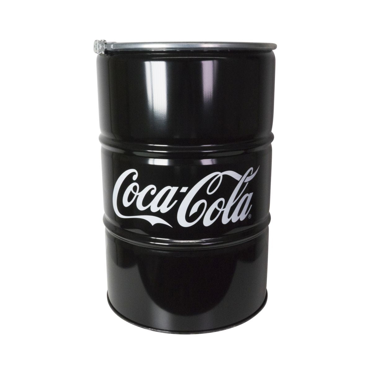 Coca Cola Blechtonne Stehtisch Rauchertisch Outdoor Möbel Lounge Werbung – Ansicht 2