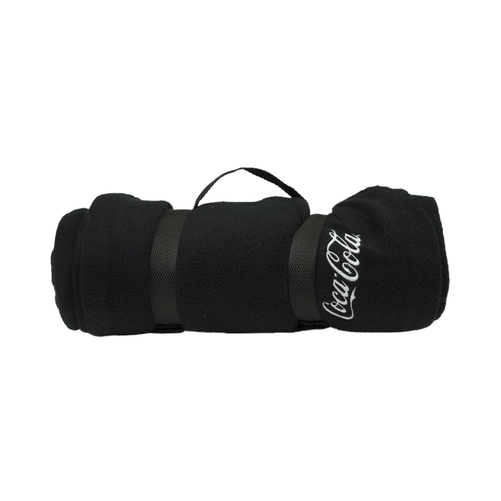 Coca Cola Decke Polyester Verschluss Fleece Outdoor Festival Picknick Kuschel