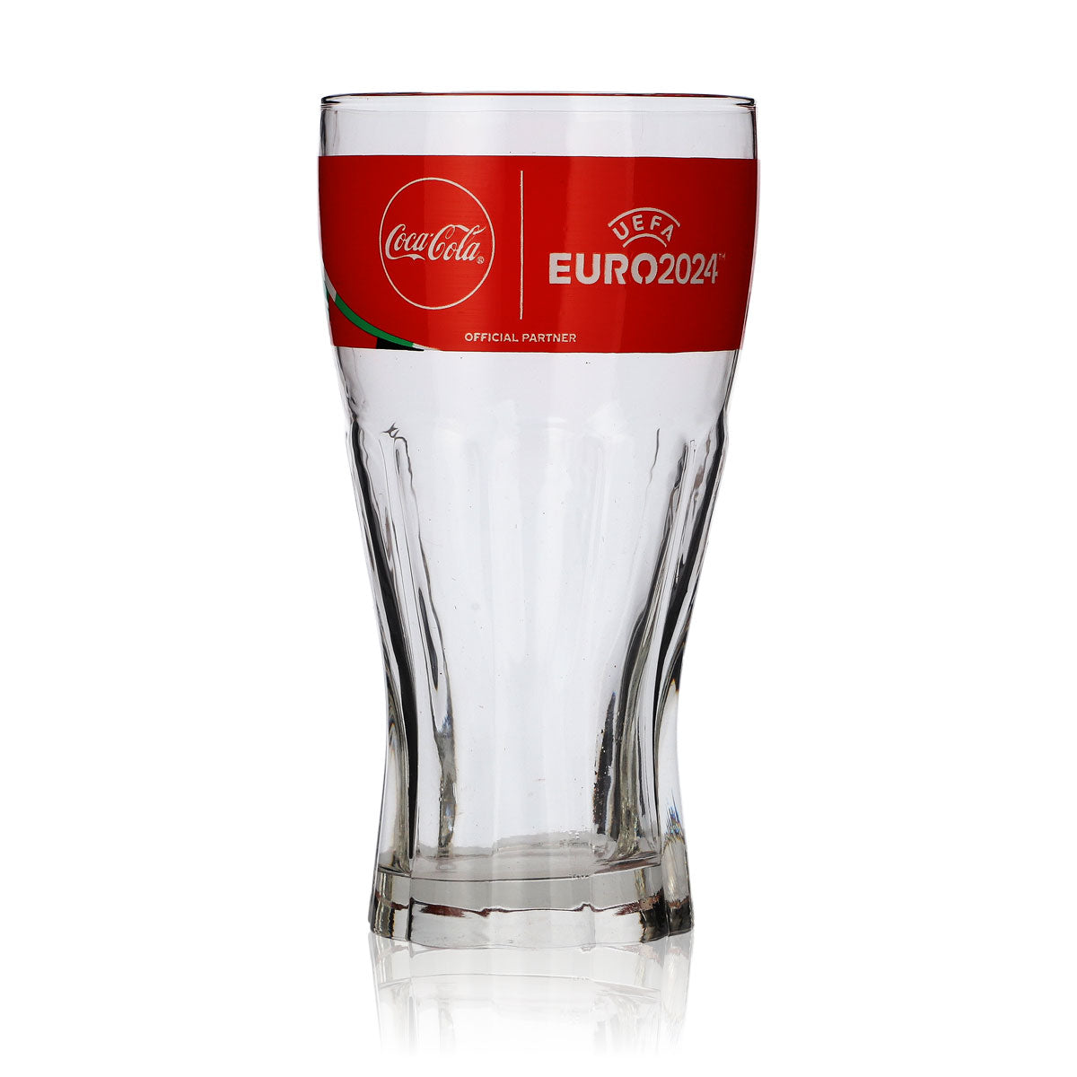 Coca Cola Glas 0,36l Willi Becher Konturglas EURO 2024 Fußball Sonderedition 6 – Ansicht 2