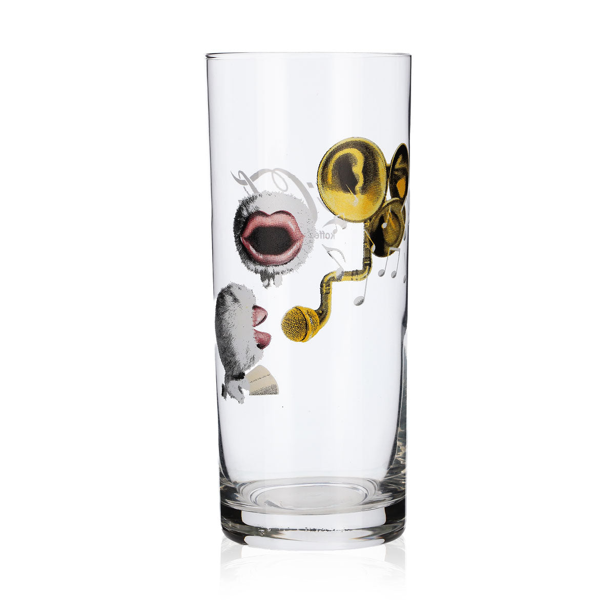 Coca Cola Glas Softdrink 0,3l Becher Sammelglas "Mikrofon + Lautsprecher" – Ansicht 4