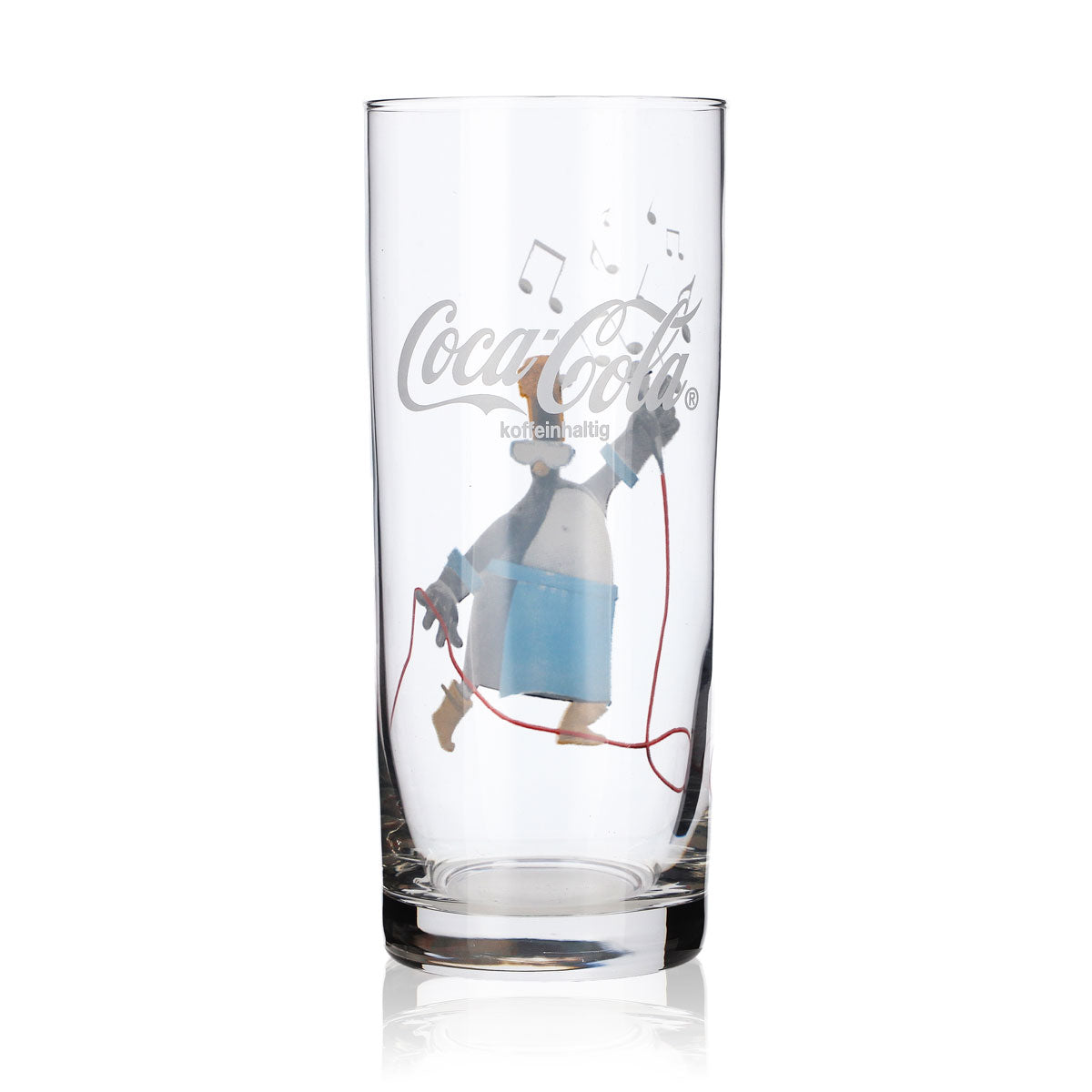 Coca Cola Glas Softdrink Gläser 0,3l Becher Sammelglas "Sänger" – Ansicht 2