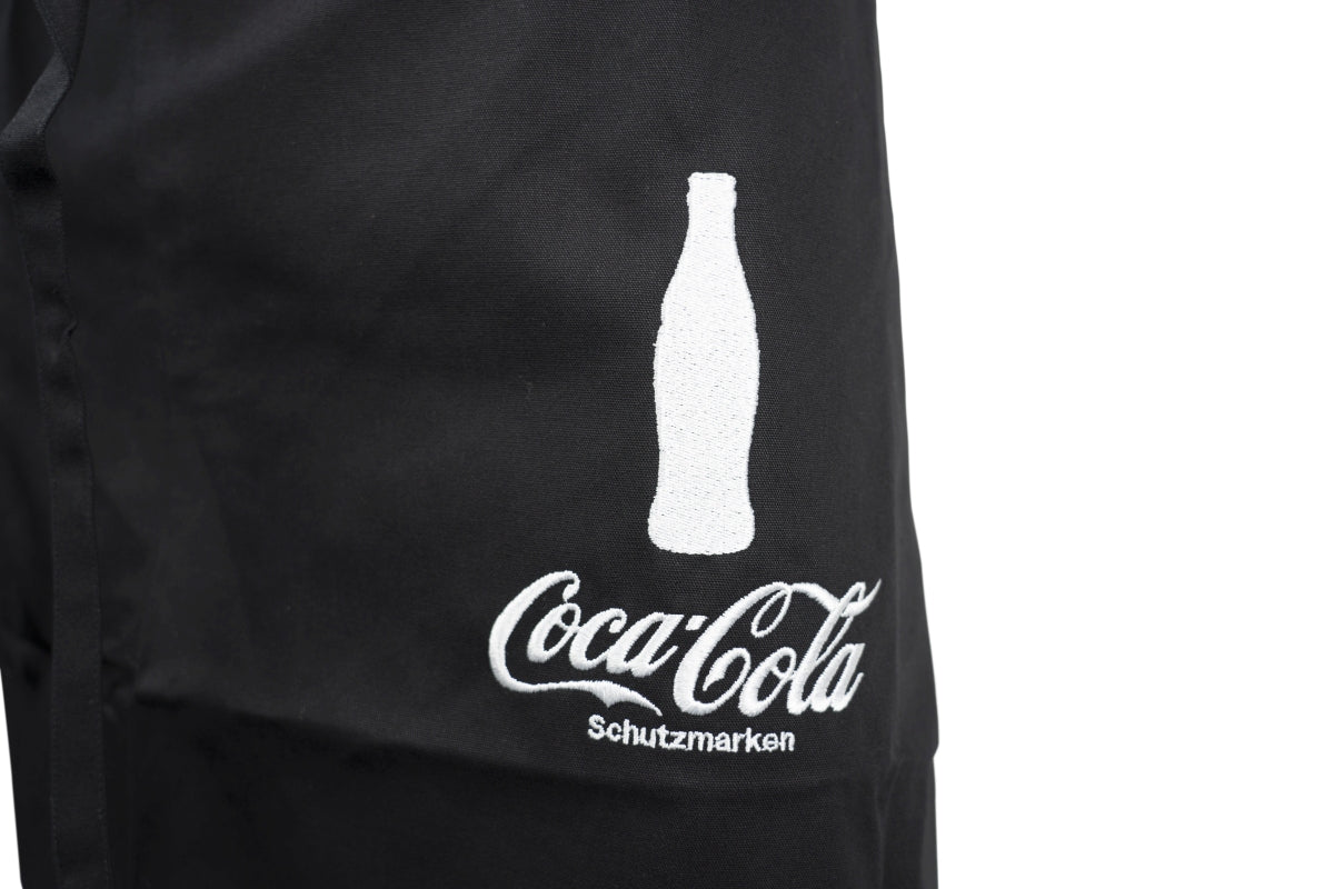 Coca Cola Kellner Schürze Bauchbinder Lang Gastro Bar Bistro Service Ober – Ansicht 3