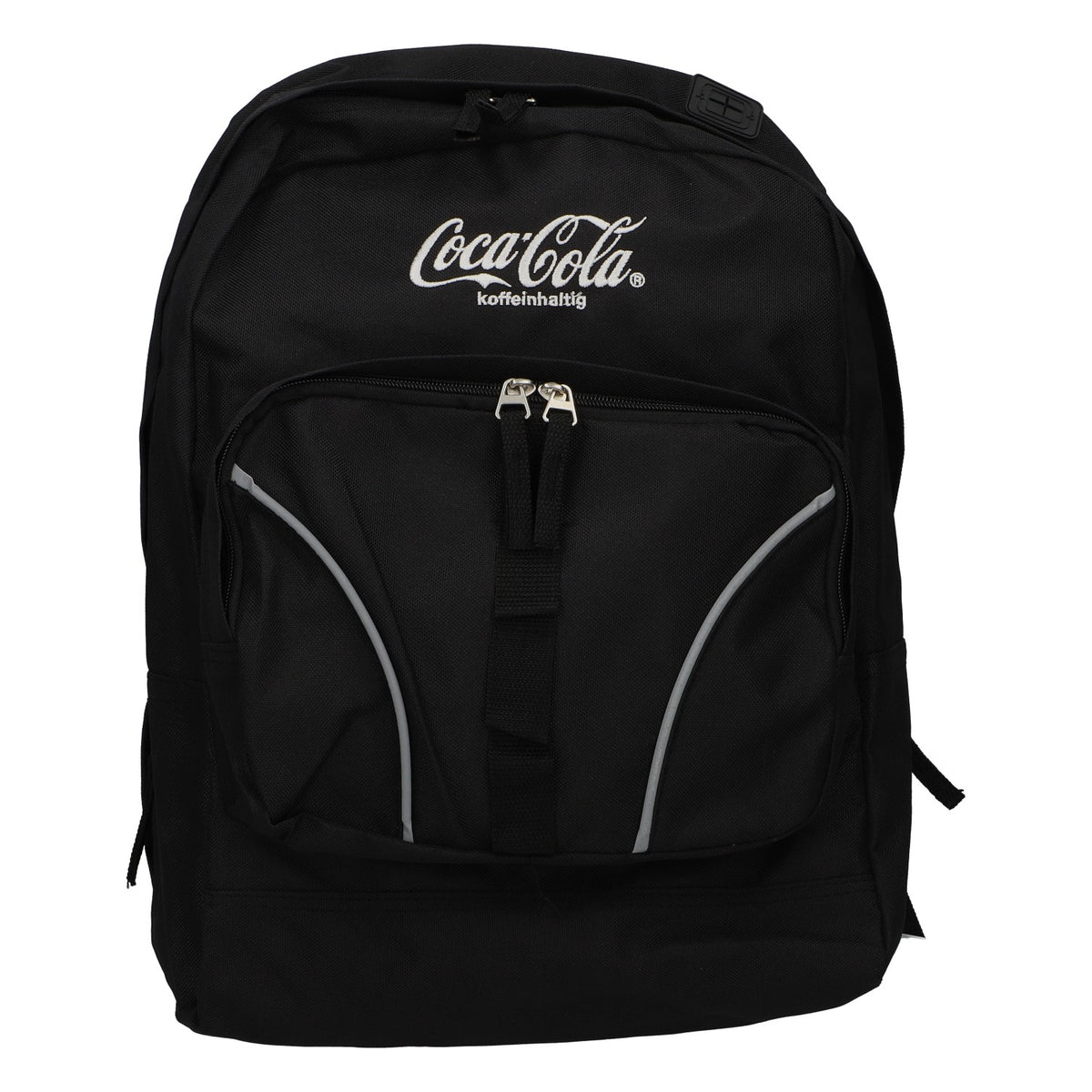 Coca Cola Rucksack schwarz weißes Logo 30x15x45cm Fanartikel
