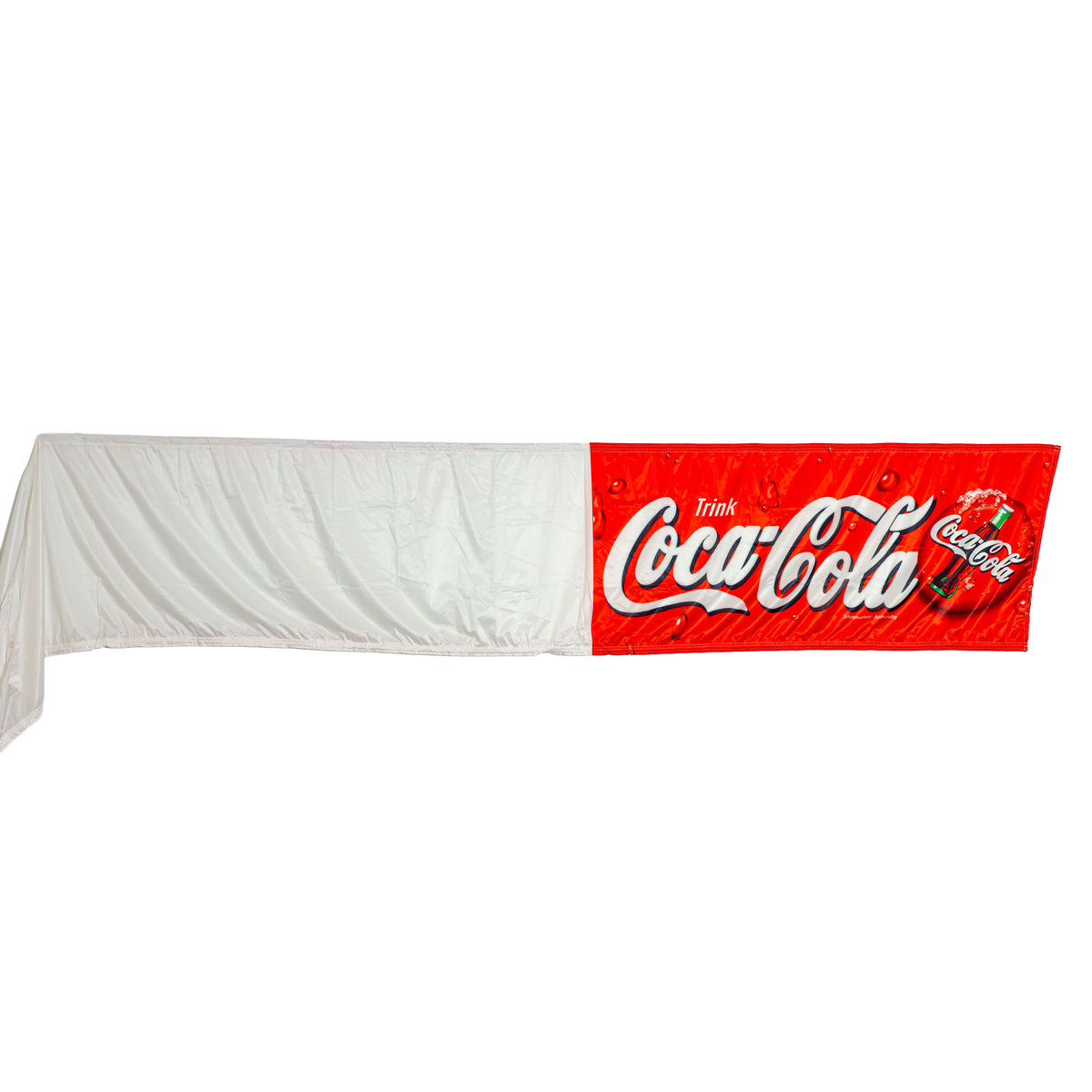 Coca Cola Softdrink Glas Banner Polyester Fahne – Ansicht 3