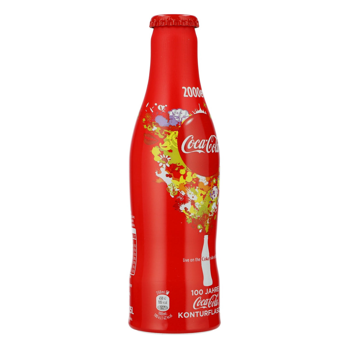 Coca Cola Softdrink Showflasche 2000er Sammleredition 100 Jahre Dekoflasche – Ansicht 2