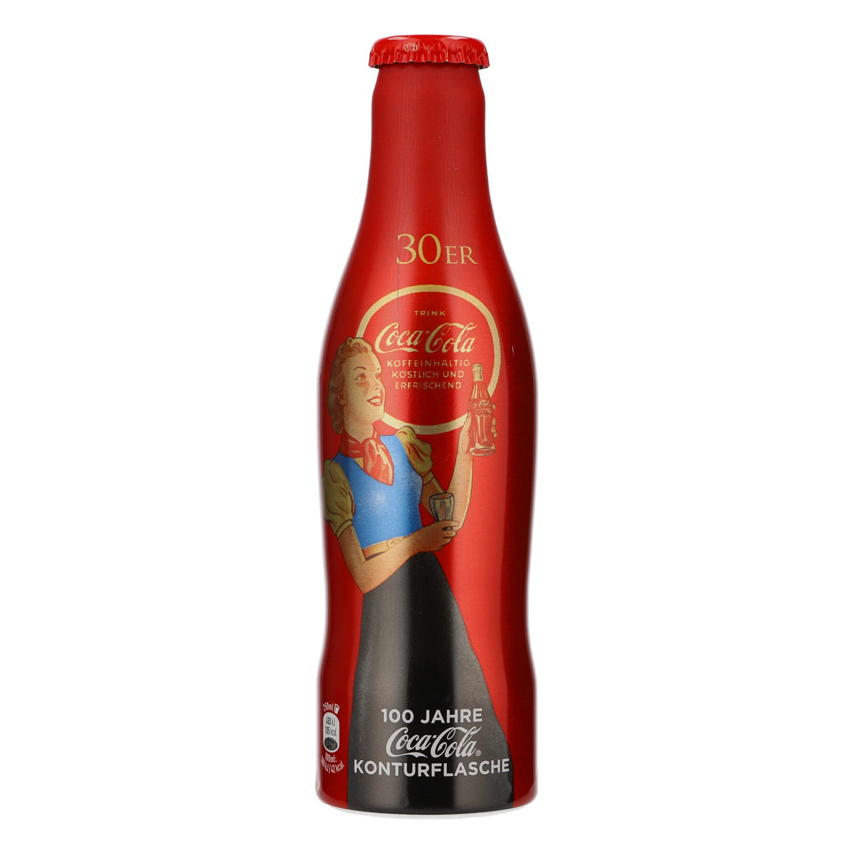 Coca Cola Softdrink Showflasche 30er Sammleredition 100 Jahre Dekoflasche