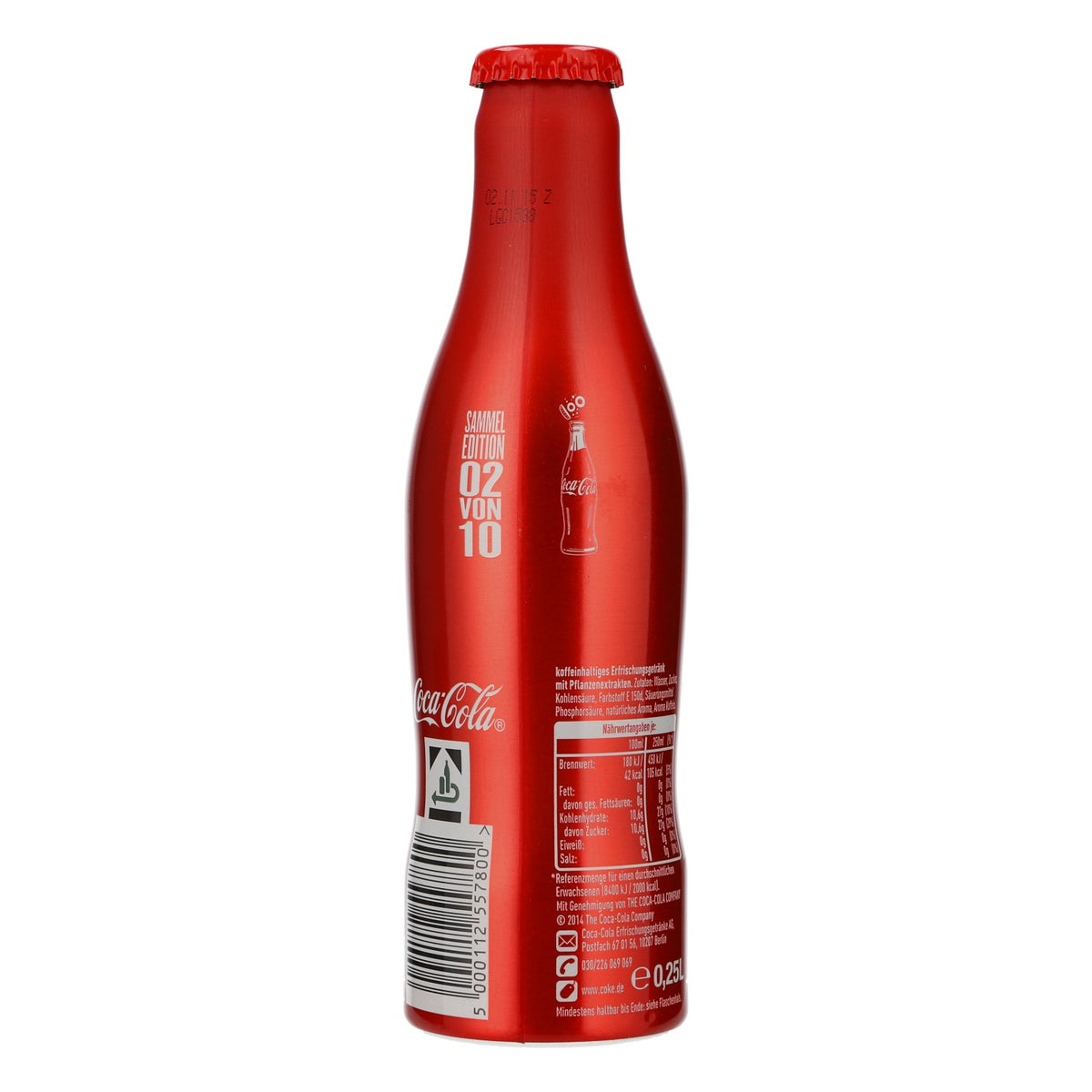 Coca Cola Softdrink Showflasche 30er Sammleredition 100 Jahre Dekoflasche – Ansicht 3