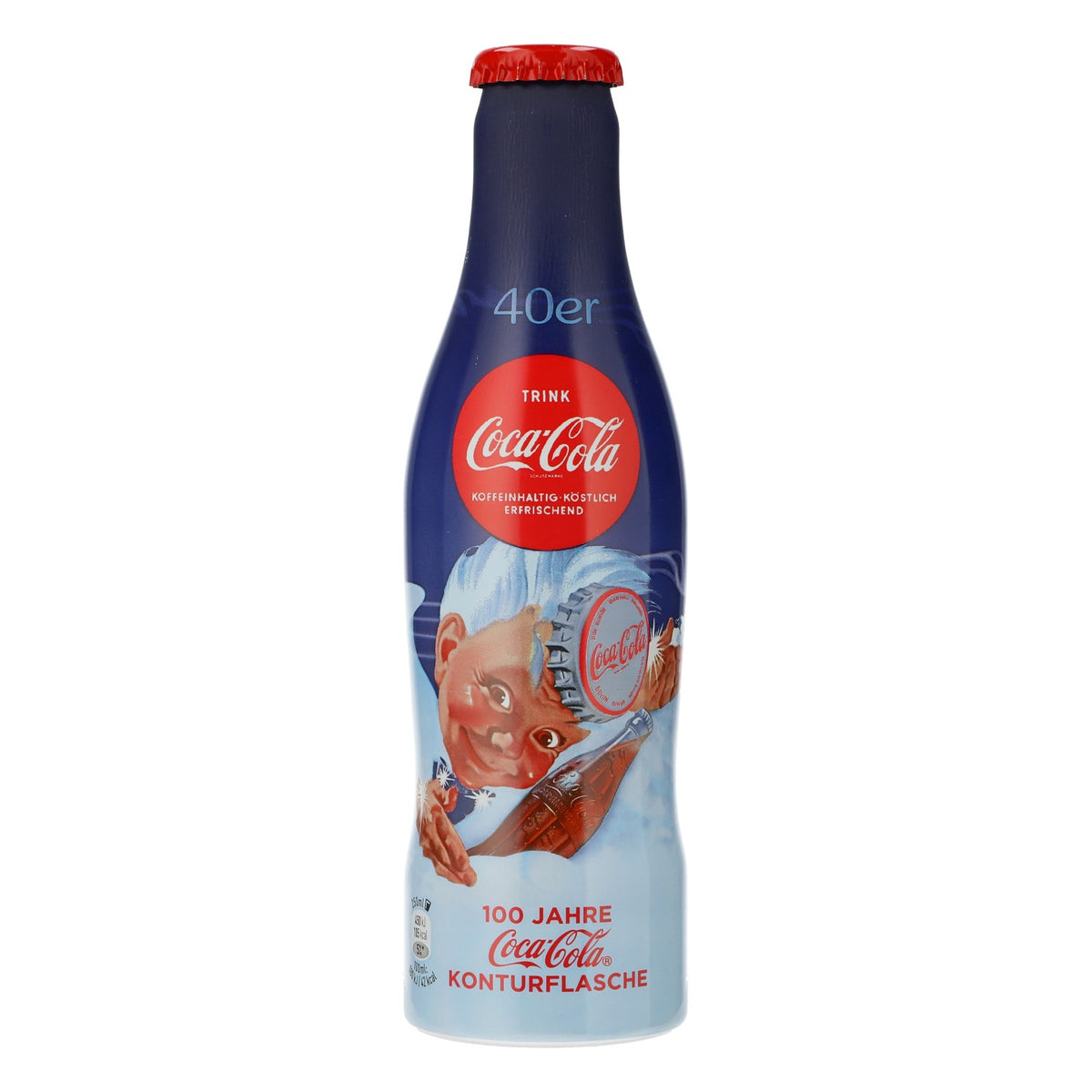 Coca Cola Softdrink Showflasche 40er Sammleredition 100 Jahre Dekoflasche