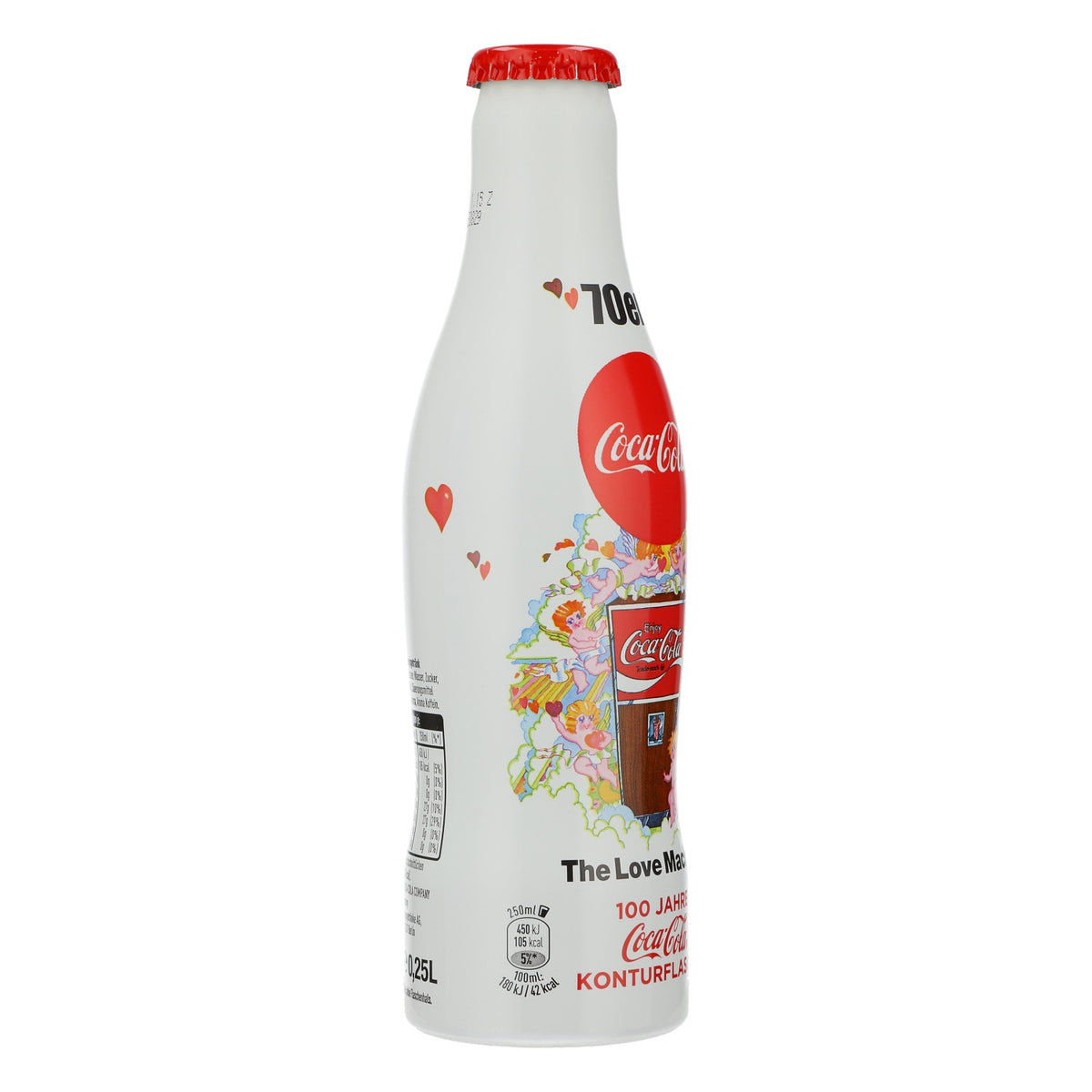 Coca Cola Softdrink Showflasche 70er Sammleredition 100 Jahre Dekoflasche – Ansicht 2