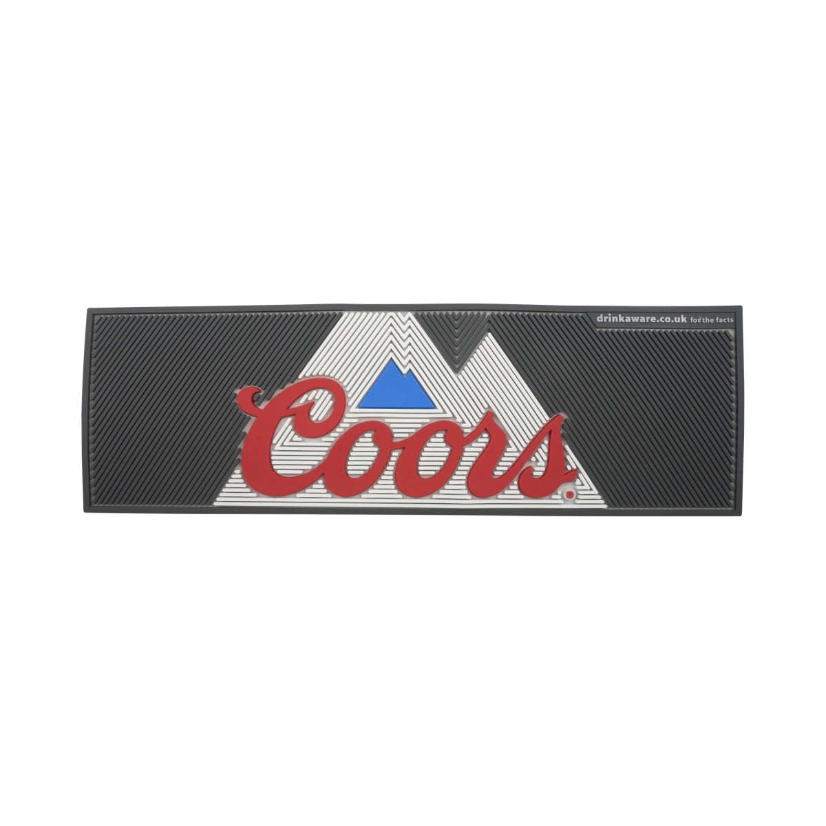 Coors Bier Barmatte Mat Gummi USA Gläser Abtropmatte Runner Gastro Bar Beer