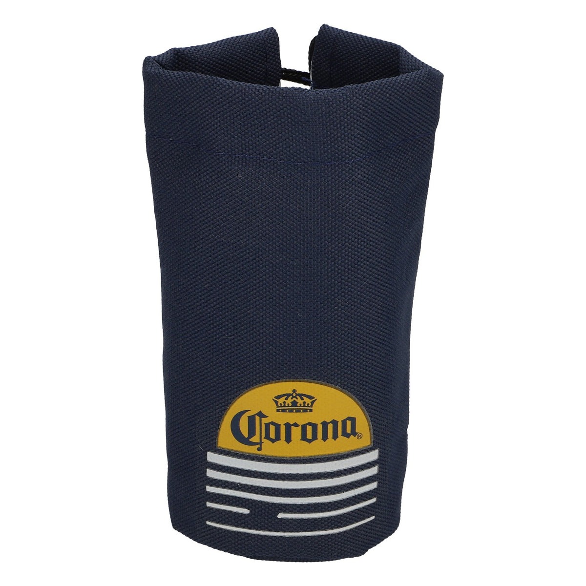 Corona Bier Flaschenhalter Flaschenkühler Manschette Camping blau