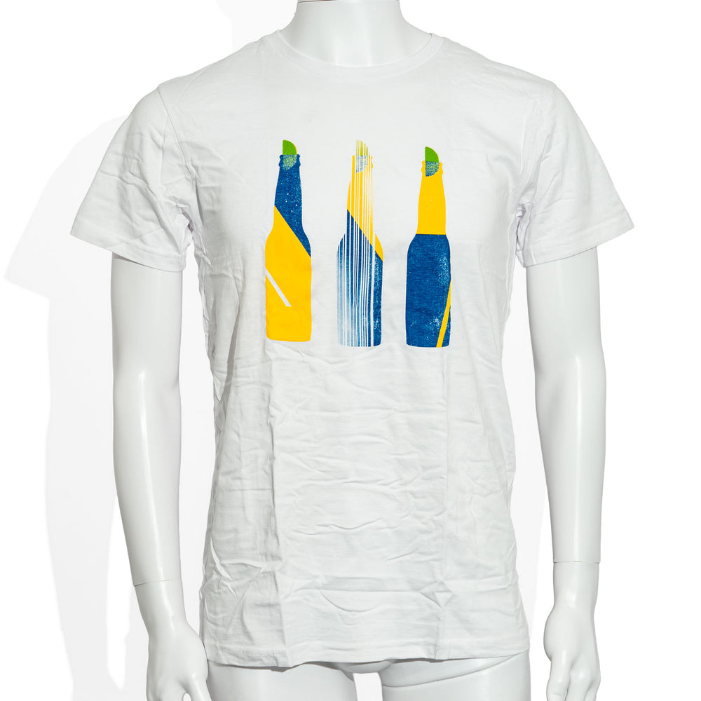 Corona Bier Glas Größe M weiß Baumwolle T-Shirt