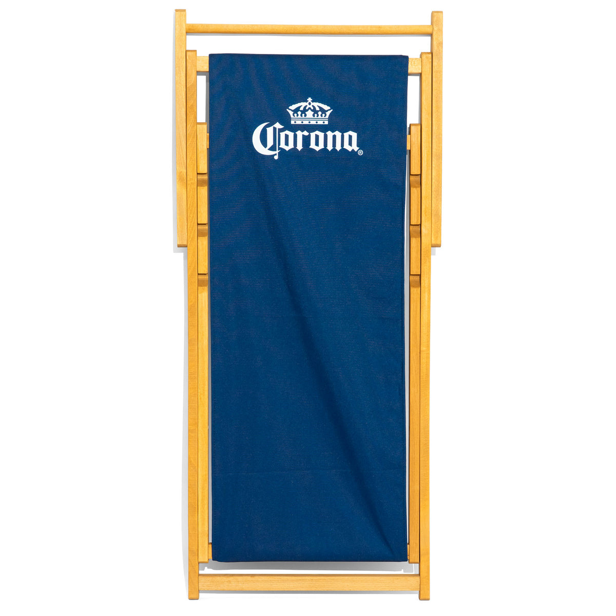 Corona Glas Buchenholz Liegestuhl blaue Ausführung – Ansicht 6