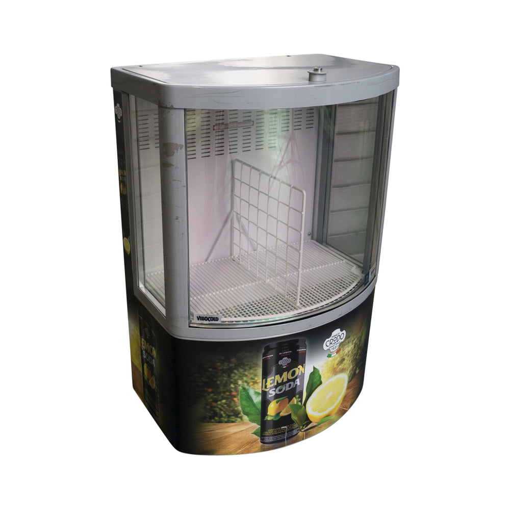 Crodo Kühlvitrine Kühlschrank Kühler Theke Lemon Soda Mojito Gastro Werbung