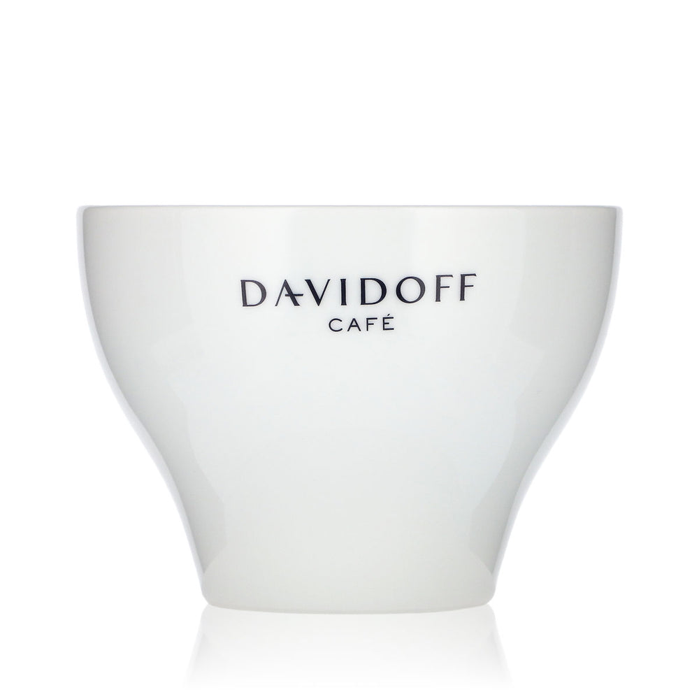 Davidoff Kaffee Glas 0,32l Keramik weiß Tasse