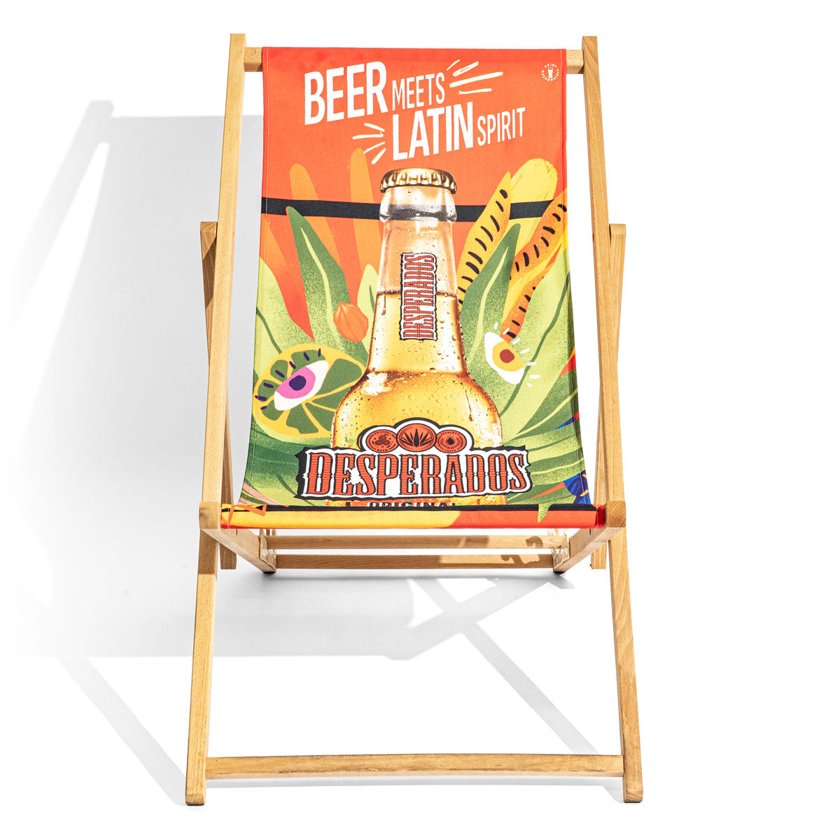 Desperados Liegestuhl Beach Chair Klappstuhl Beachbar Outdoor Lounge Möbel – Ansicht 2