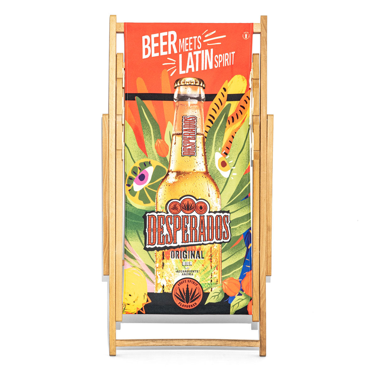 Desperados Liegestuhl Beach Chair Klappstuhl Beachbar Outdoor Lounge Möbel – Ansicht 6