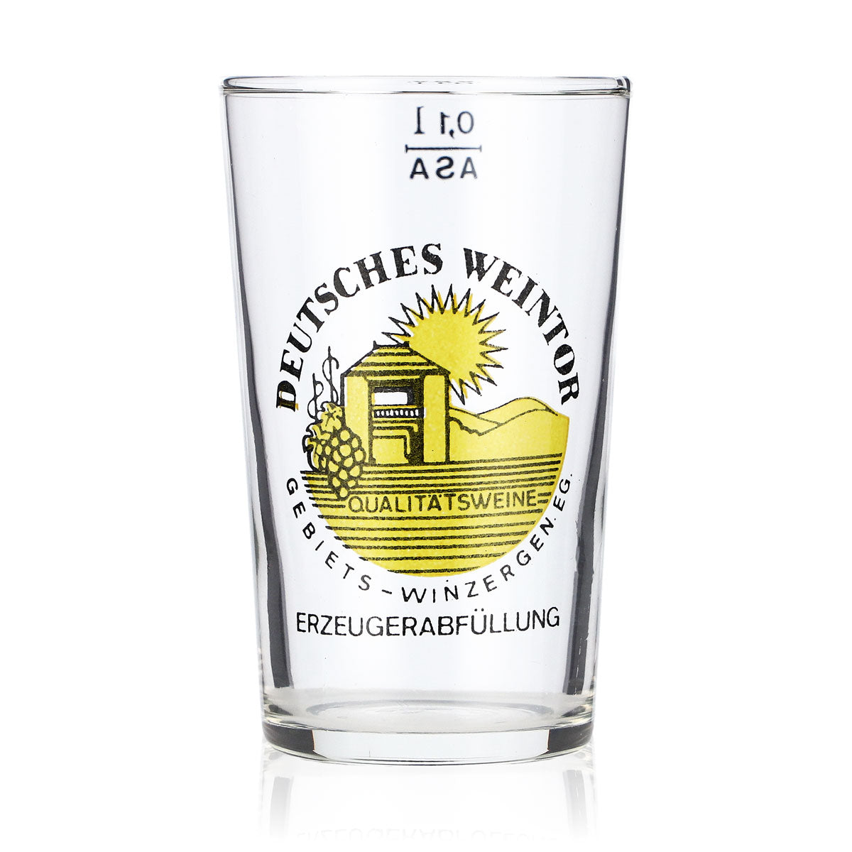 Deutsches Weintor Wein Glas 0,1l Weingläser Probierglas Tasting Becher