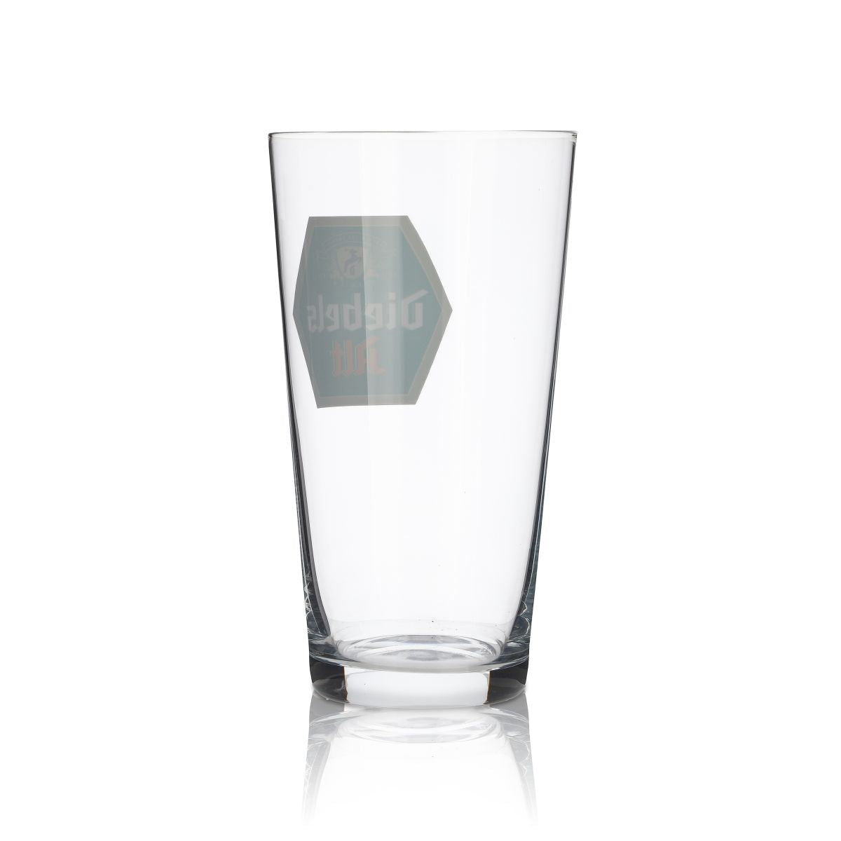 Diebels Altbier Glas 0,3l Altbecher Gläser Stange Retroglas Willibecher – Ansicht 3