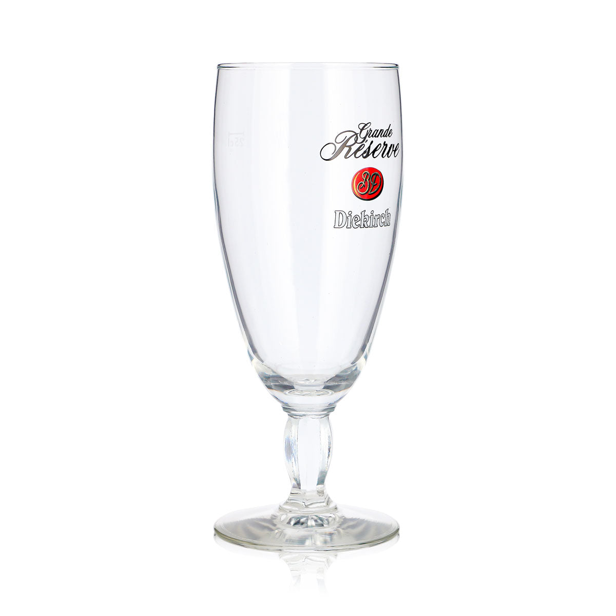 Diekirch Bier Glas 0,25L Pokal "Grande Réserve" Durobor Worthington – Ansicht 3