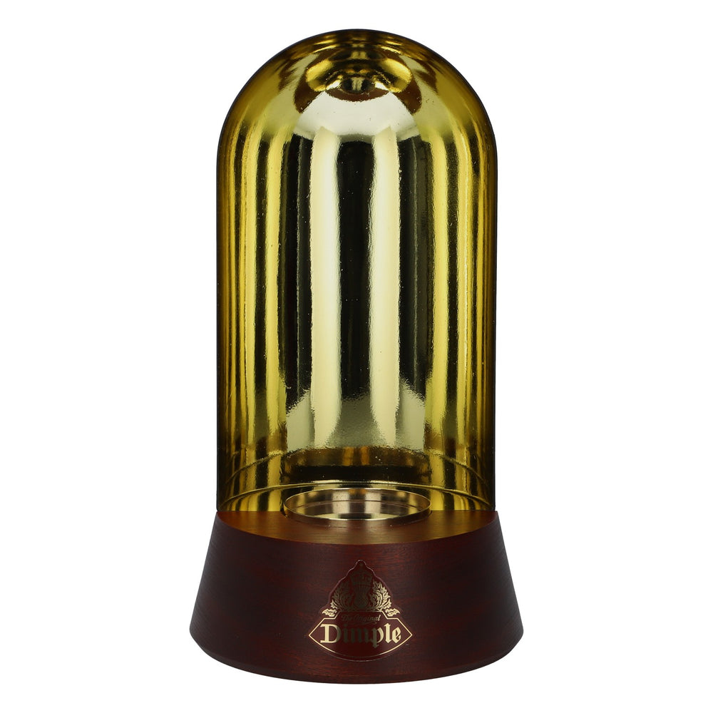 Dimple Whiskey LED Glorifier Bottleglorifier Flaschen Aufsteller Holzoptik