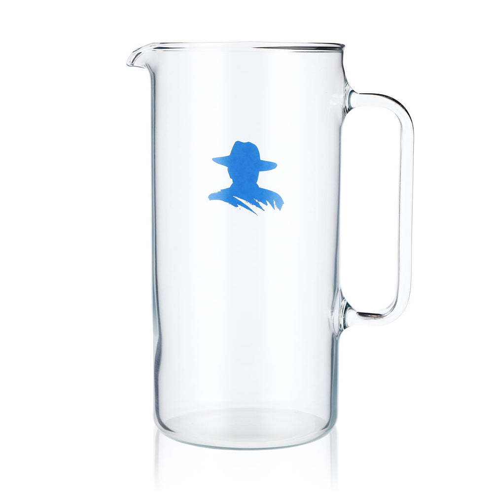 Don Julio Tequila Karaffe Pitcher Wasserkanne Ausgießer 1,16l blaues Motiv