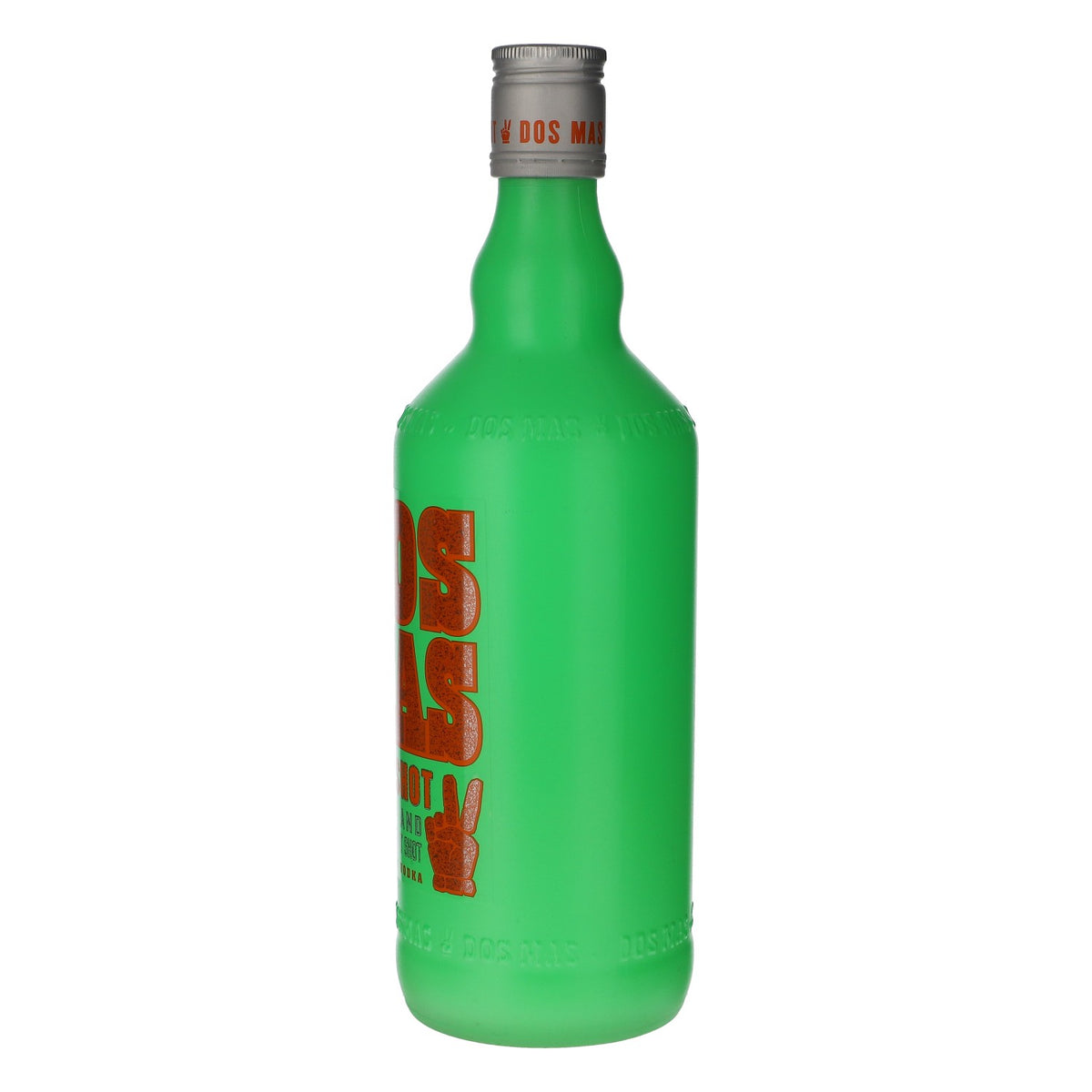 Dos Mas Likör Dekoflasche LEER 0,7l Grün Showbottle Schaufensterflasche – Ansicht 4