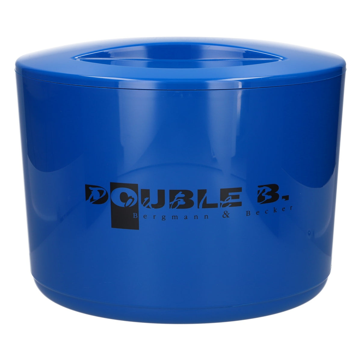Double B. Eis Kühler 10l Flaschenkühler schwarzes Logo Techno Consult neu blau