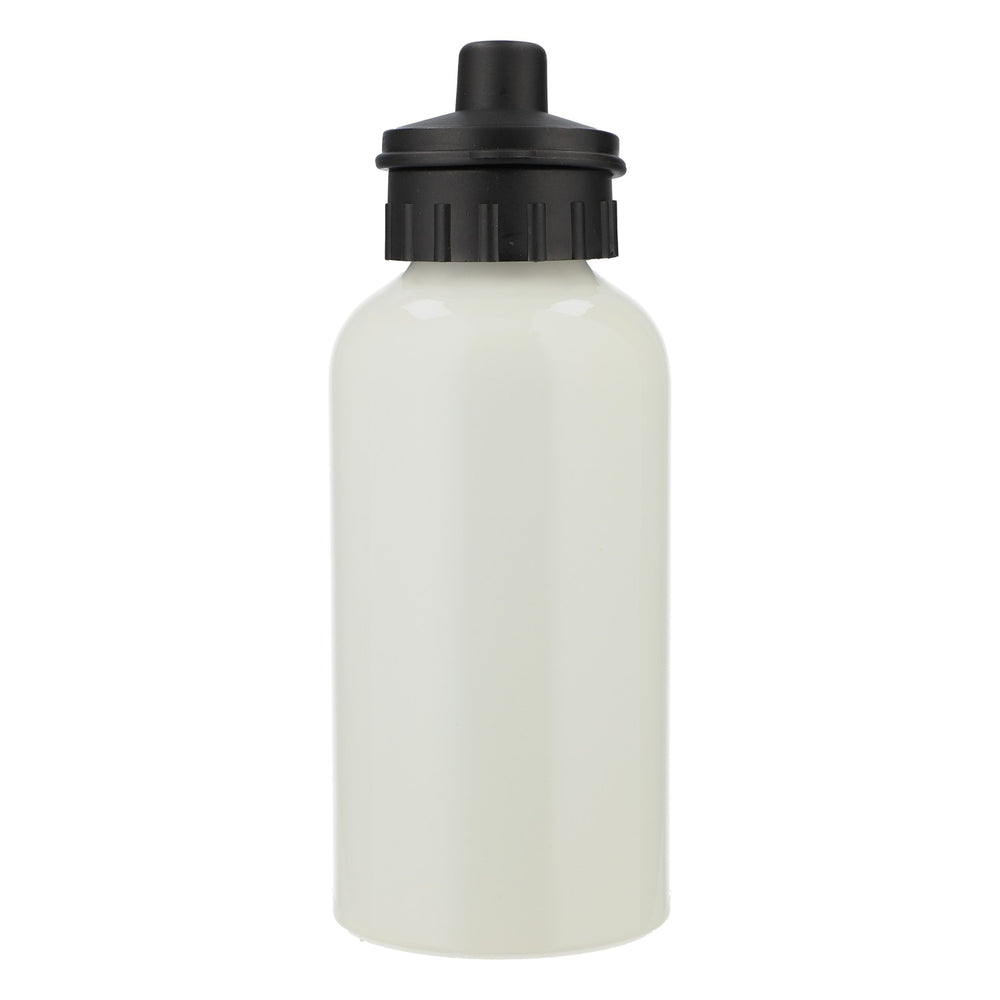 Edelstahl Isolierflasche Trinkflasche Outdoorflasche mit Karabiner weiß