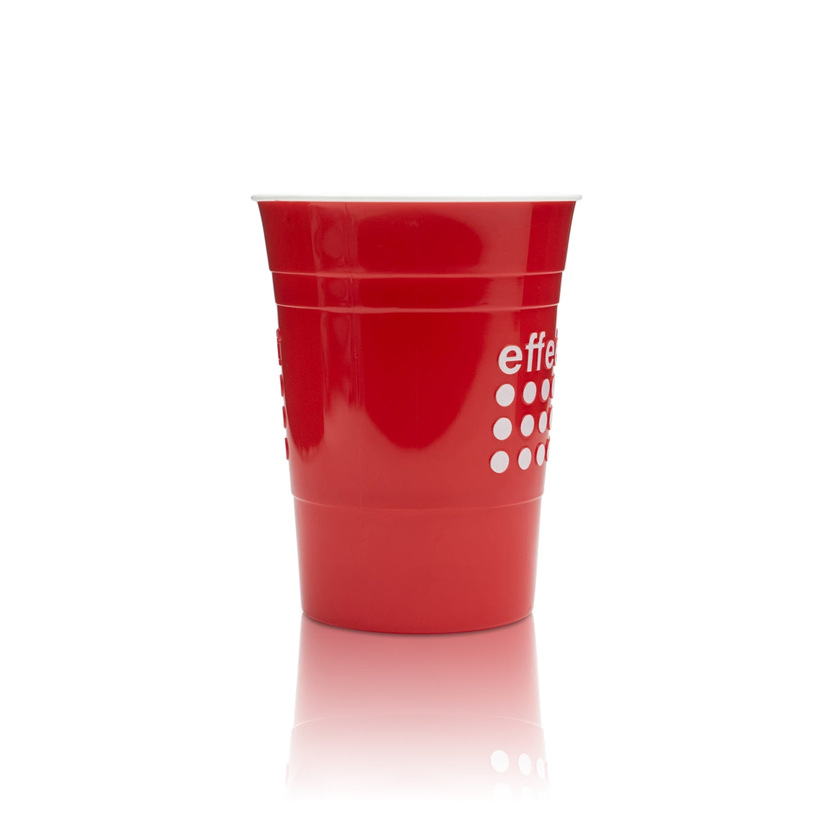 24x Effect Becher 0,3l Mehrweg Red Cup Plastik Gläser Beer Pong Glas Kunststoff – Ansicht 3
