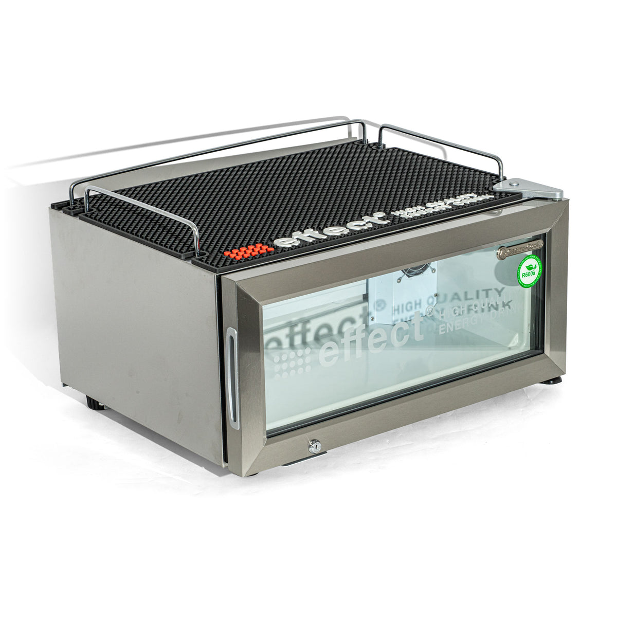 Effect Energy Kühlschrank Mini Fridge Glastürkühlschrank 30x60x48cm Mini Cooler