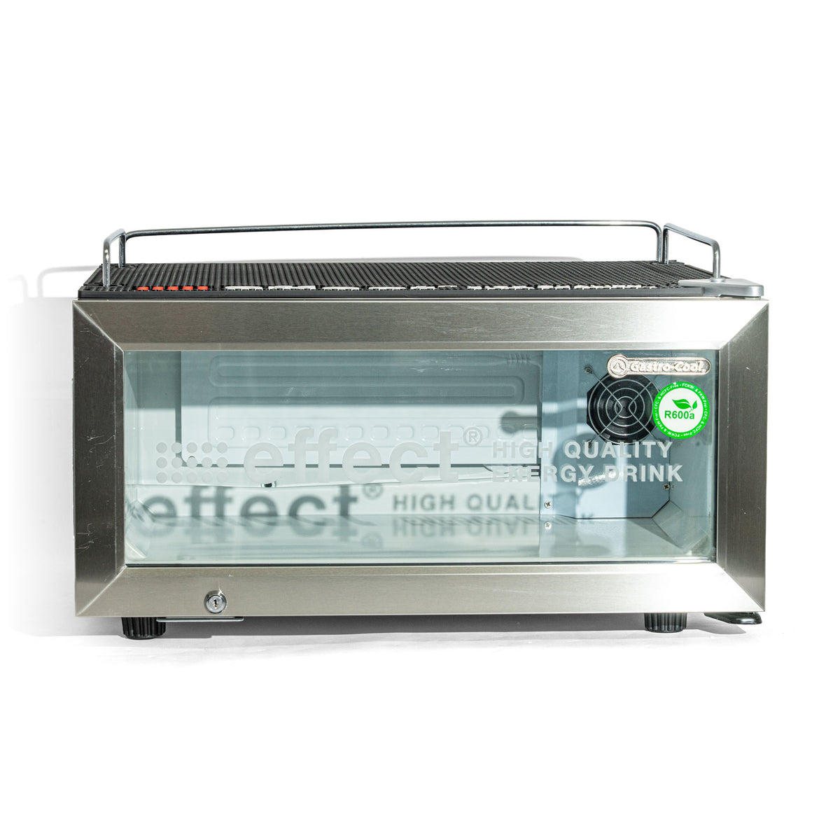 Effect Energy Kühlschrank Mini Fridge Glastürkühlschrank 30x60x48cm Mini Cooler – Ansicht 2