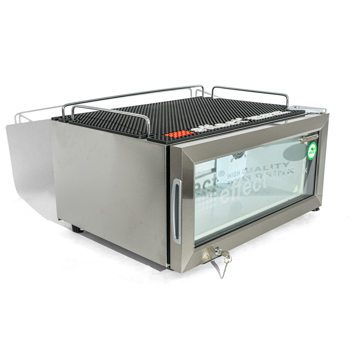 Effect Energy Kühlschrank Mini Fridge Glastürkühlschrank 30x60x48cm Mini Cooler – Ansicht 6