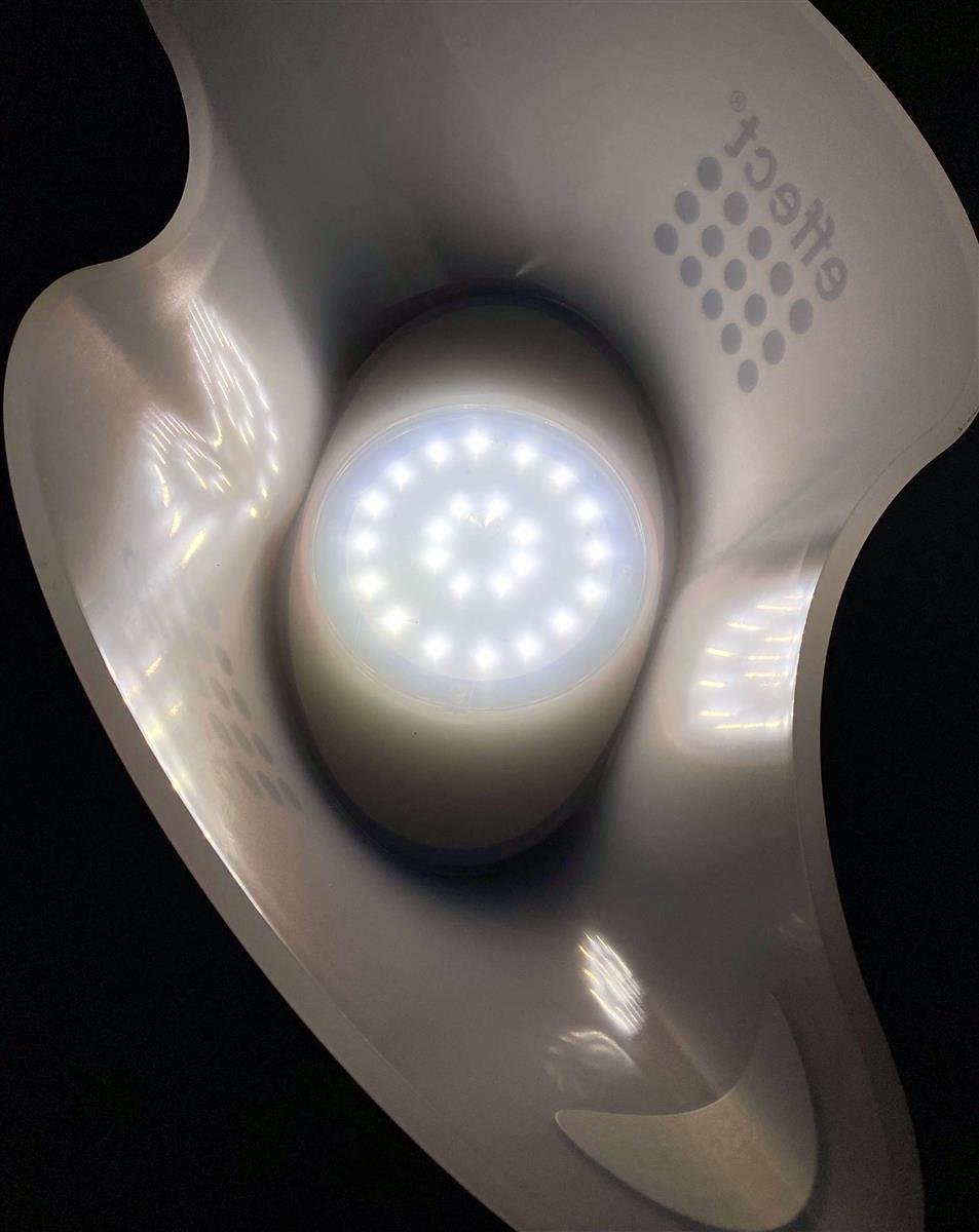 Effect Energy LED Akku Flaschenkühler Eiswürfelbehälter Wanne groß rot neu – Ansicht 7