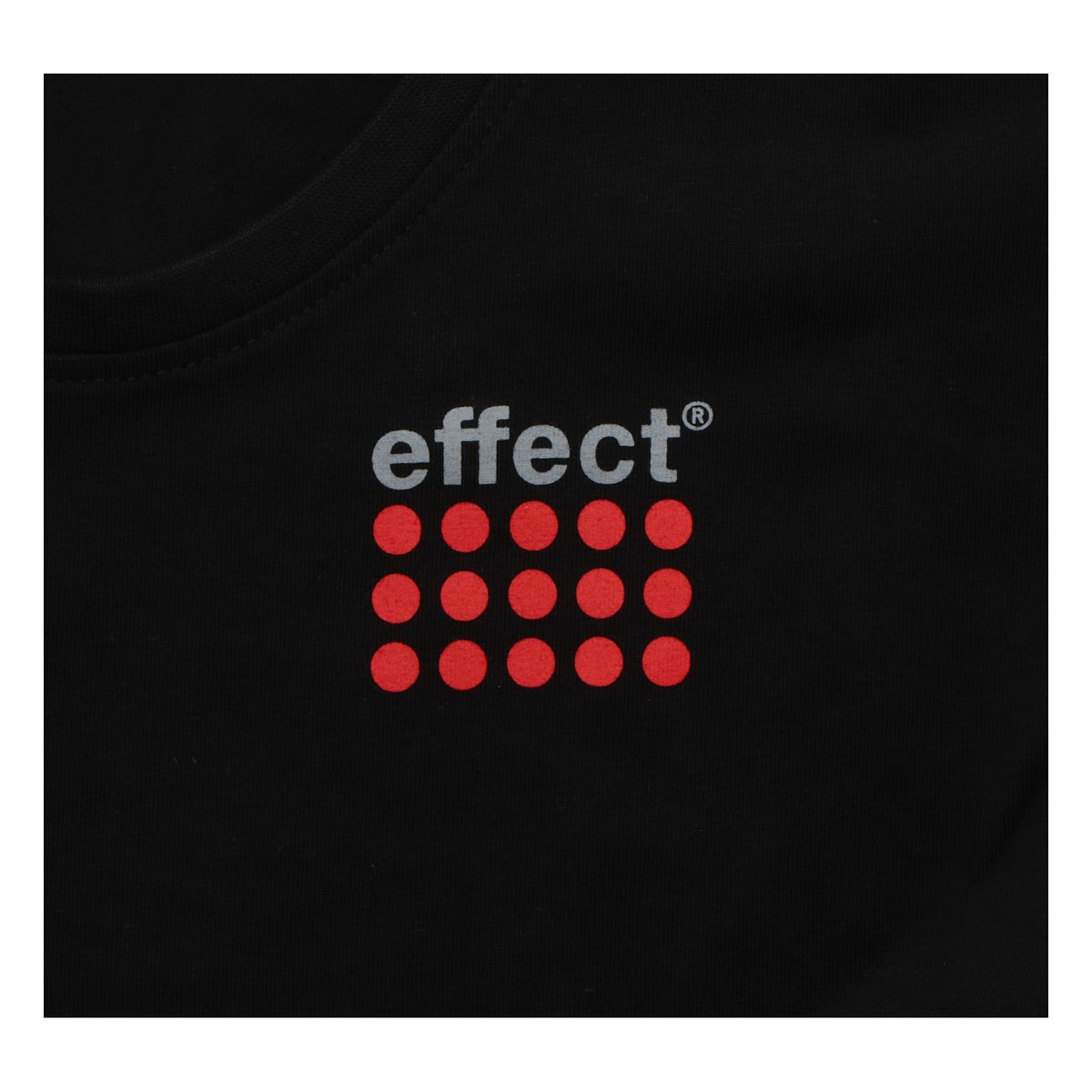 Effect Energy T-Shirt Damen M V-Neck Logo Ladies Shirt schwarz Baumwolle – Ansicht 4