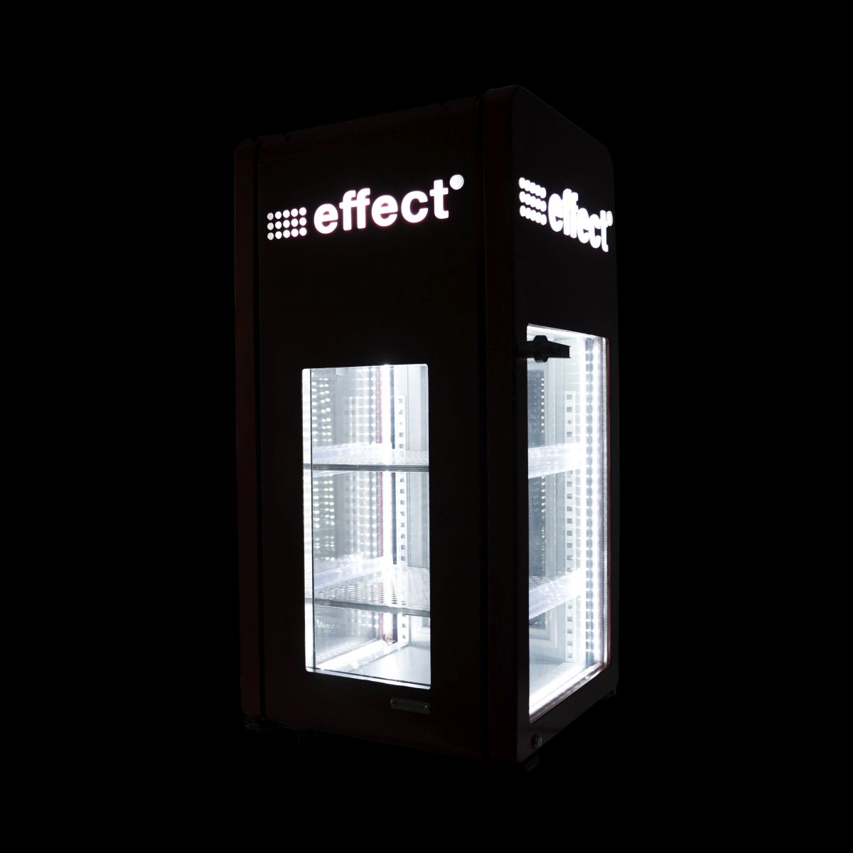 Effect Kühlschrank 360 Grad Cooler 78L Eco LED Luminated Fridge Getränkekühler – Ansicht 7