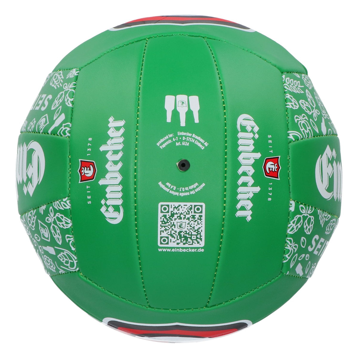 Einbecker Bier Ball Strand Volleyball Beachball Fußball grüne Ausf. Gr.5 – Ansicht 4