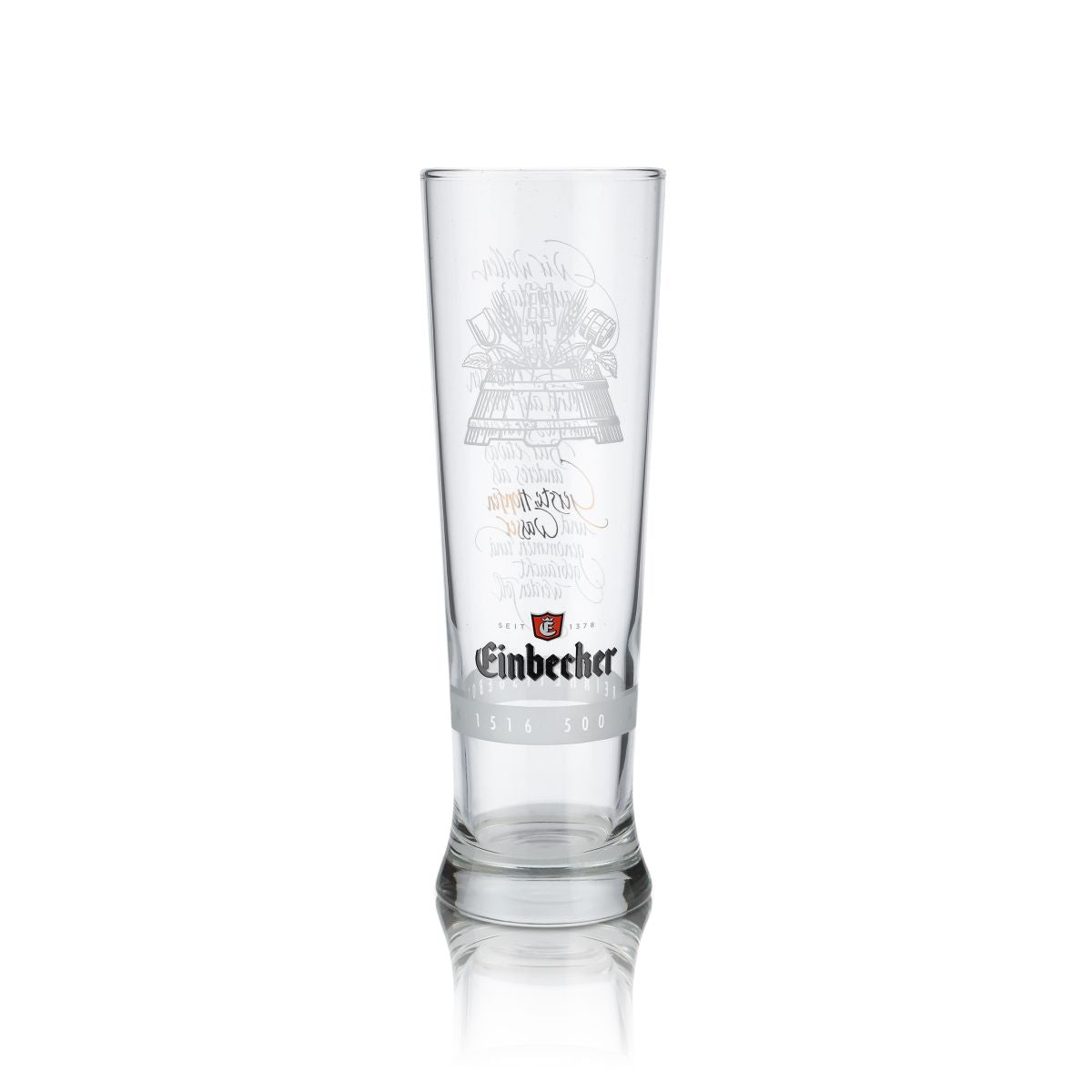 Einbecker Glas 0,3l Sonderedition Bierglas 500 Jahre Sammler Liebhaber
