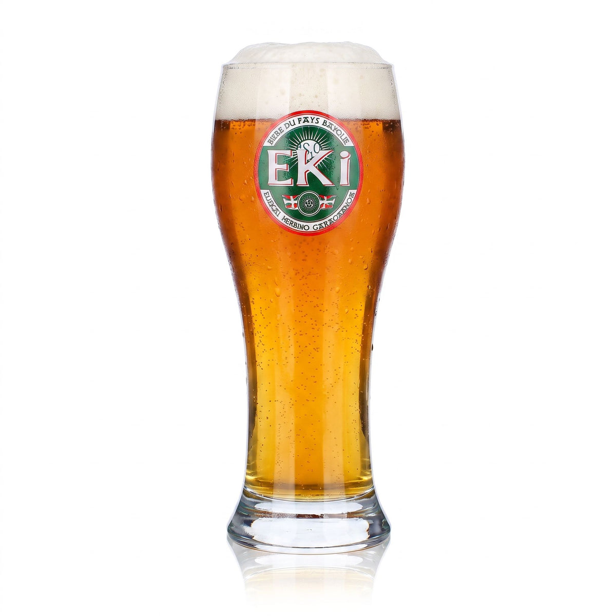 Eki Bier Glas 0,25l Biere des Basques Pokal Durobor