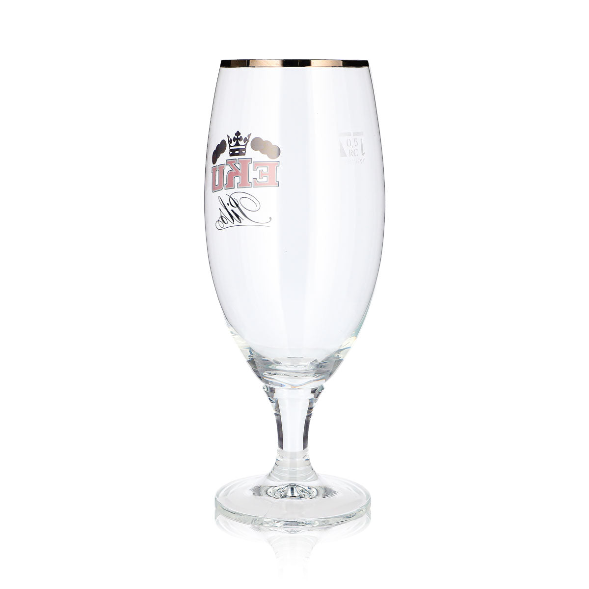 Eku Bier Glas 0,5l Pokal Pils Platinrand Ritzenhoff – Ansicht 4