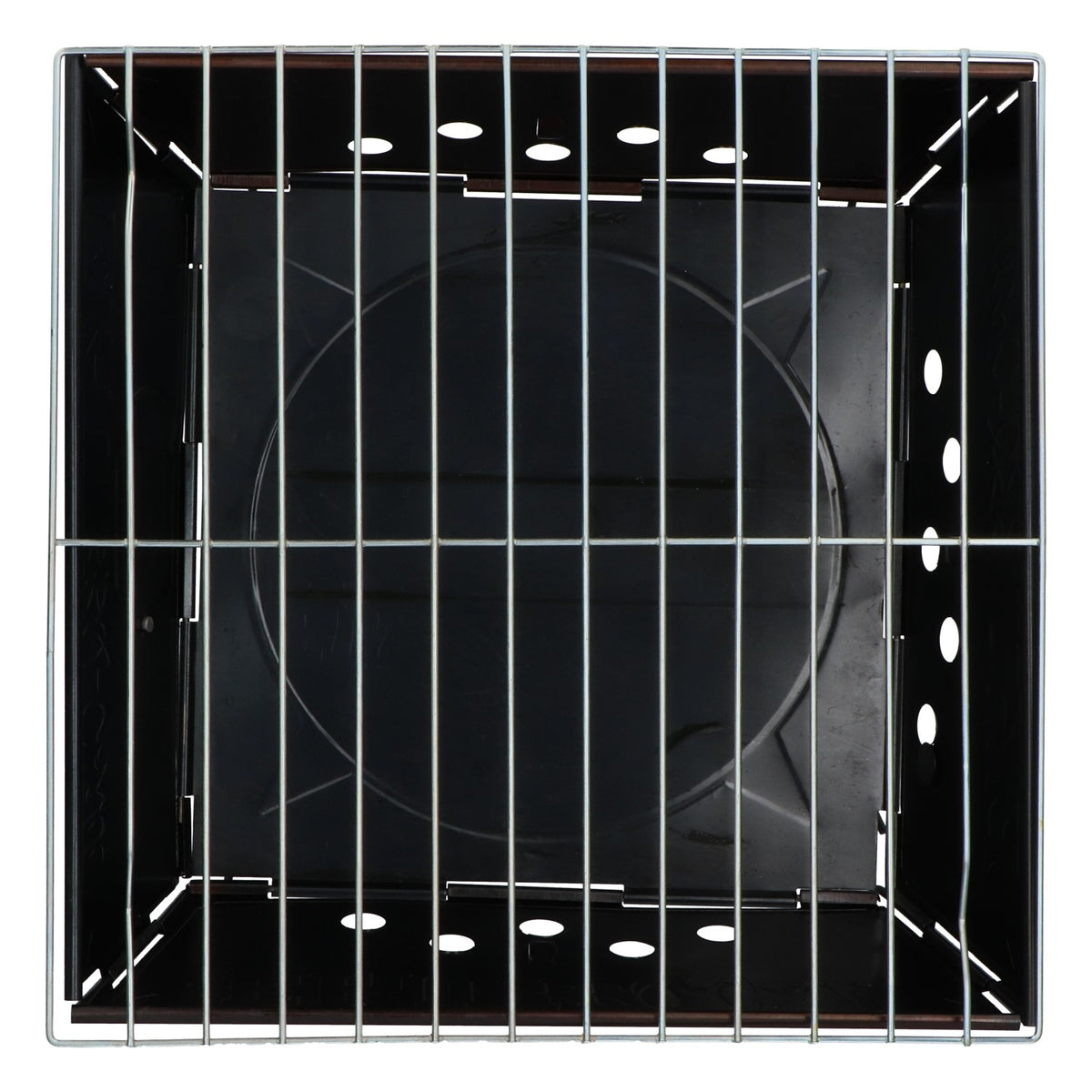 Eku Bier Grill Kompakt faltbar Mobiler BBQ Grill schwarz Metall Camping – Ansicht 4