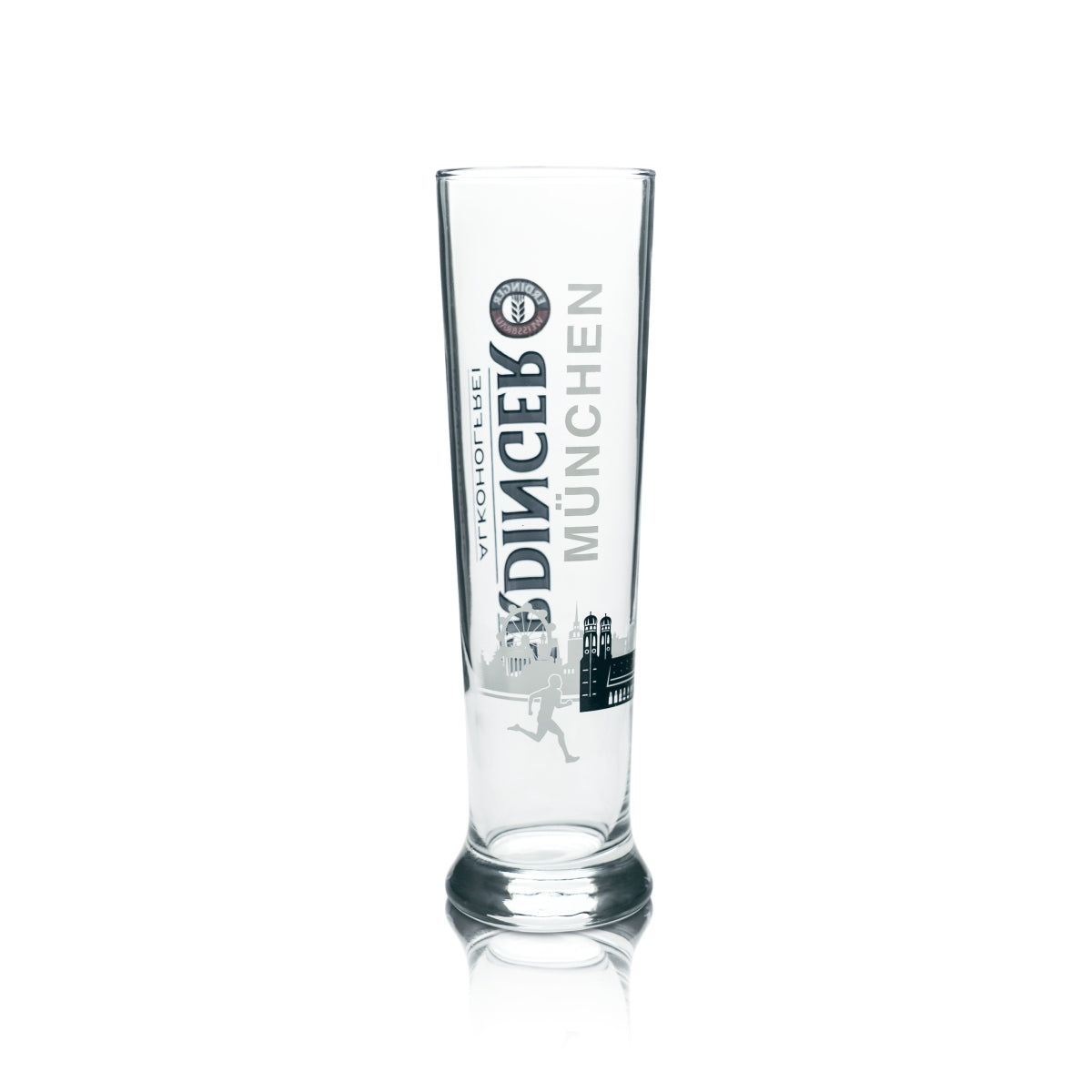 Erdinger Bier Glas 0,5l Weißbier München Alkoholfrei Hefe Weizen Gläser Beer