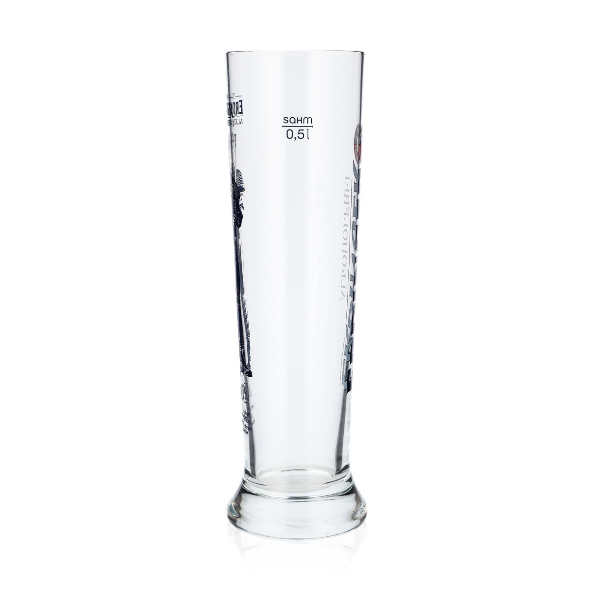 Erdinger Bier Glas 0,5l Weißbierglas Editionsglas Andi Birnbacher Alkfrei – Ansicht 2
