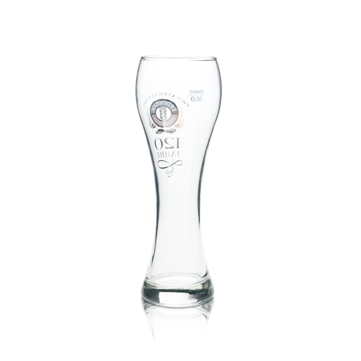 Erdinger Weissbräu Weißbierglas 0,5l 120 Jahre Jubiläums Sammler Edition Gläser – Ansicht 2