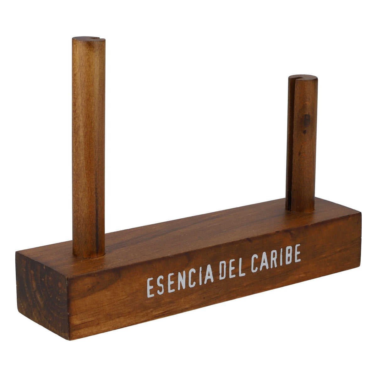 Esencia del Caribe Rum Tischaufsteller Holz Kartenhalter Bar Nr.1 Karibik