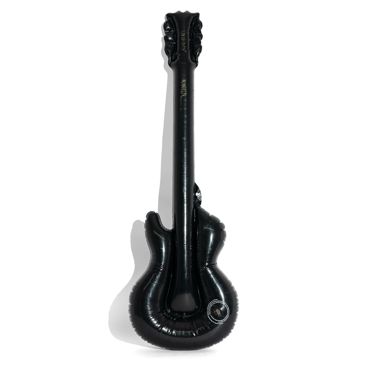 Evan Williams Whisky Luftgitarre Wanddeko Showguitar aufblasbar Schwarz – Ansicht 2